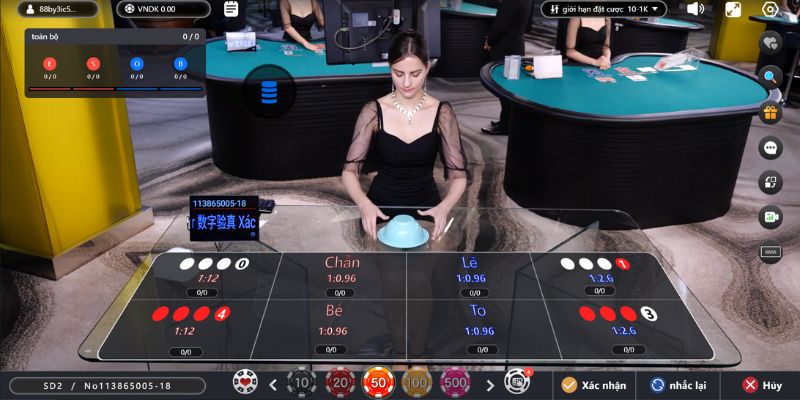 Casino 888B chuyên nghiệp hóa sòng cược xóc đĩa cho hội viên